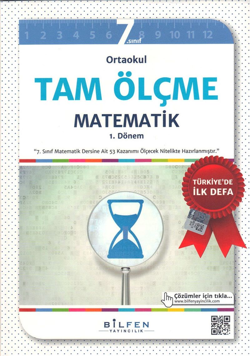 7. Sınıf Ortaokul Tam Ölçme Matematik kitap kapağı