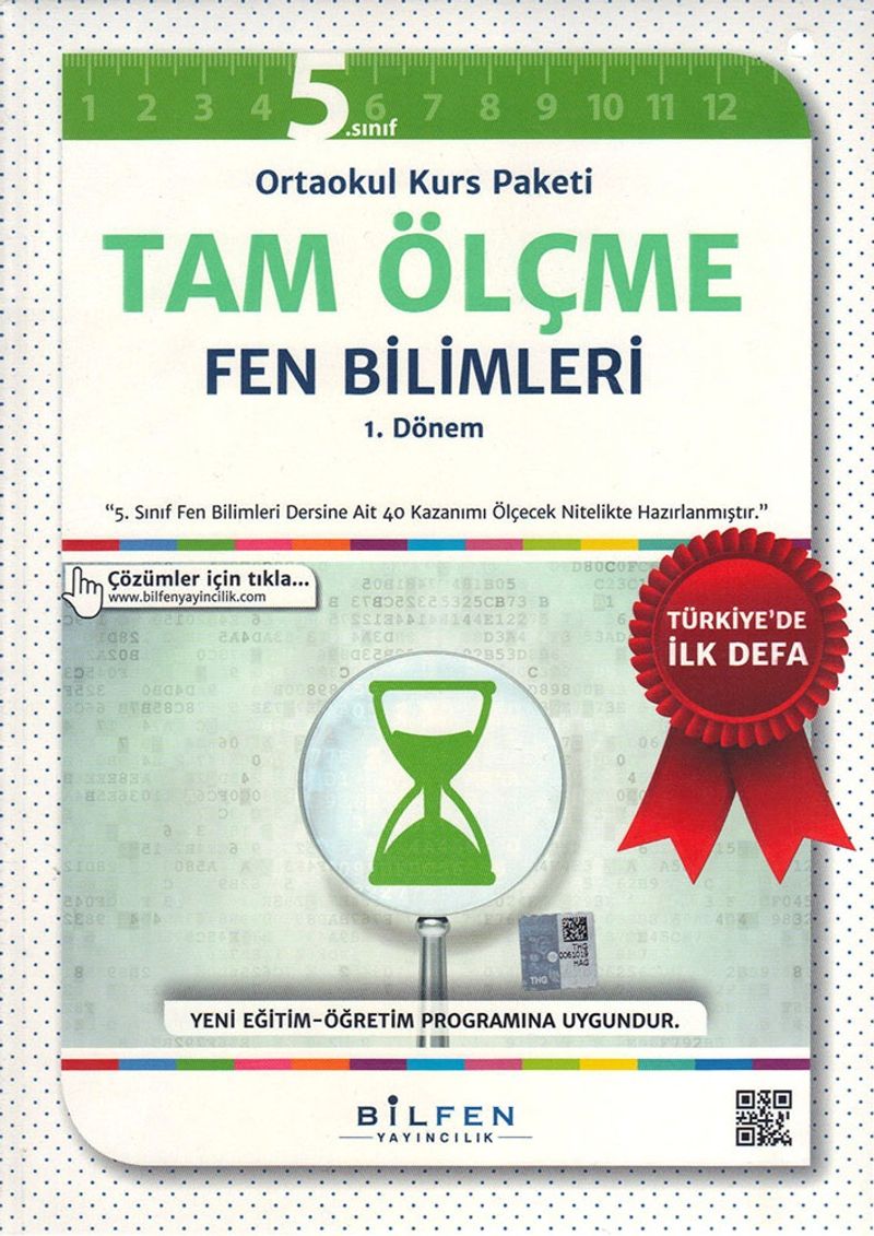 5. Sınıf Ortaokul Tam Ölçme Fen Bilimleri kitap kapağı