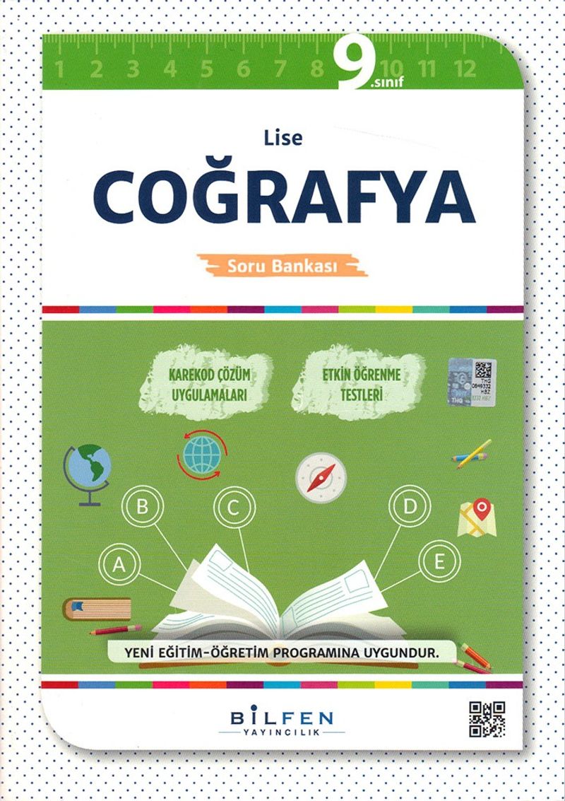 9.Sınıf Coğrafya Soru Bankası kitap kapağı