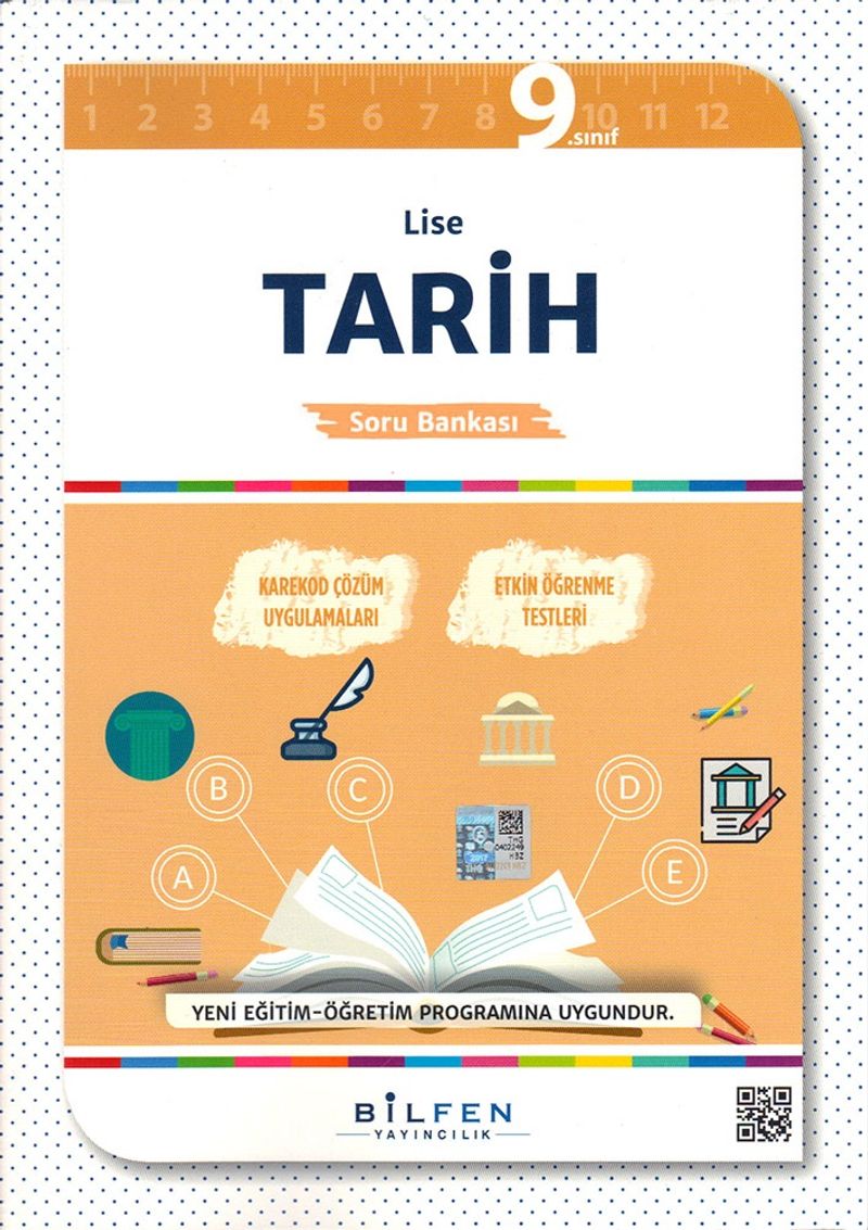 9.Sınıf Tarih Soru Bankası kitap kapağı