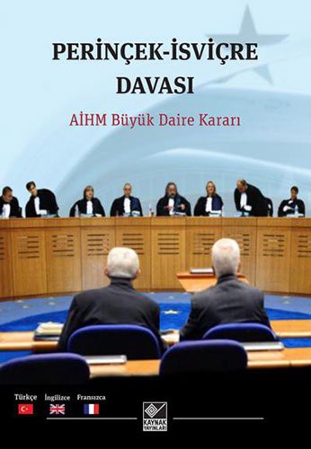 Perinçek-İsviçre Davası AİHM Büyük Daire Kararı kitap kapağı