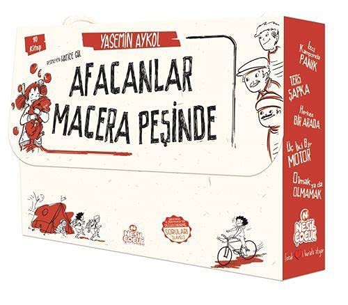 Afacanlar Macera Peşinde (10 Kitap) kitap kapağı