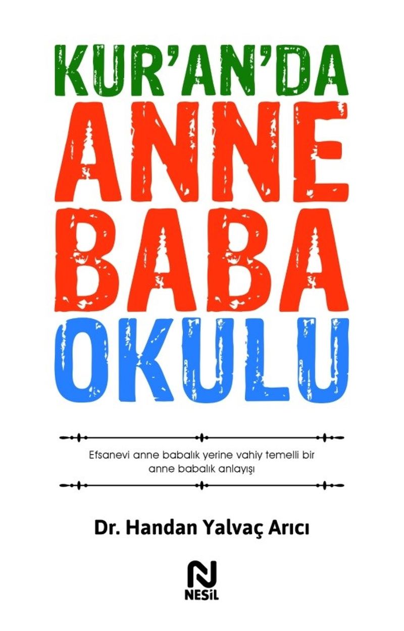 Kur'an'da Anne Baba Okulu kitap kapağı