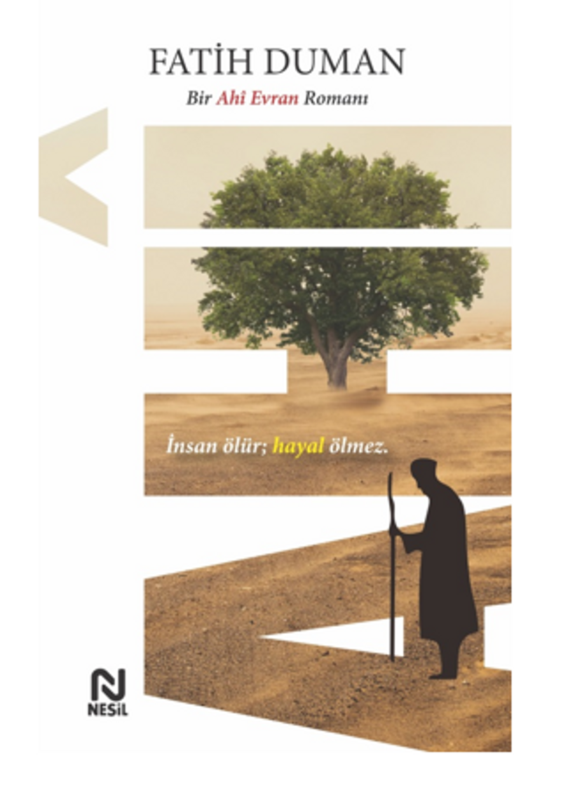 Ahi /Bir Ahi Evran Romanı kitap kapağı