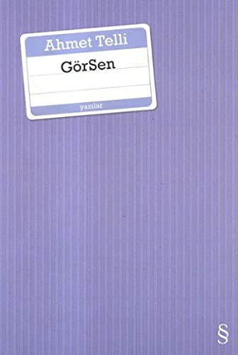 GörSen kitap kapağı