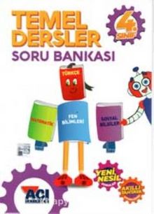 4 Sınıf Temel Dersler Soru Bankası kitap kapağı