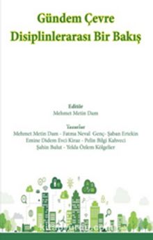 Gündem Cevre Disiplinlerarası Bir Bakış kitap kapağı