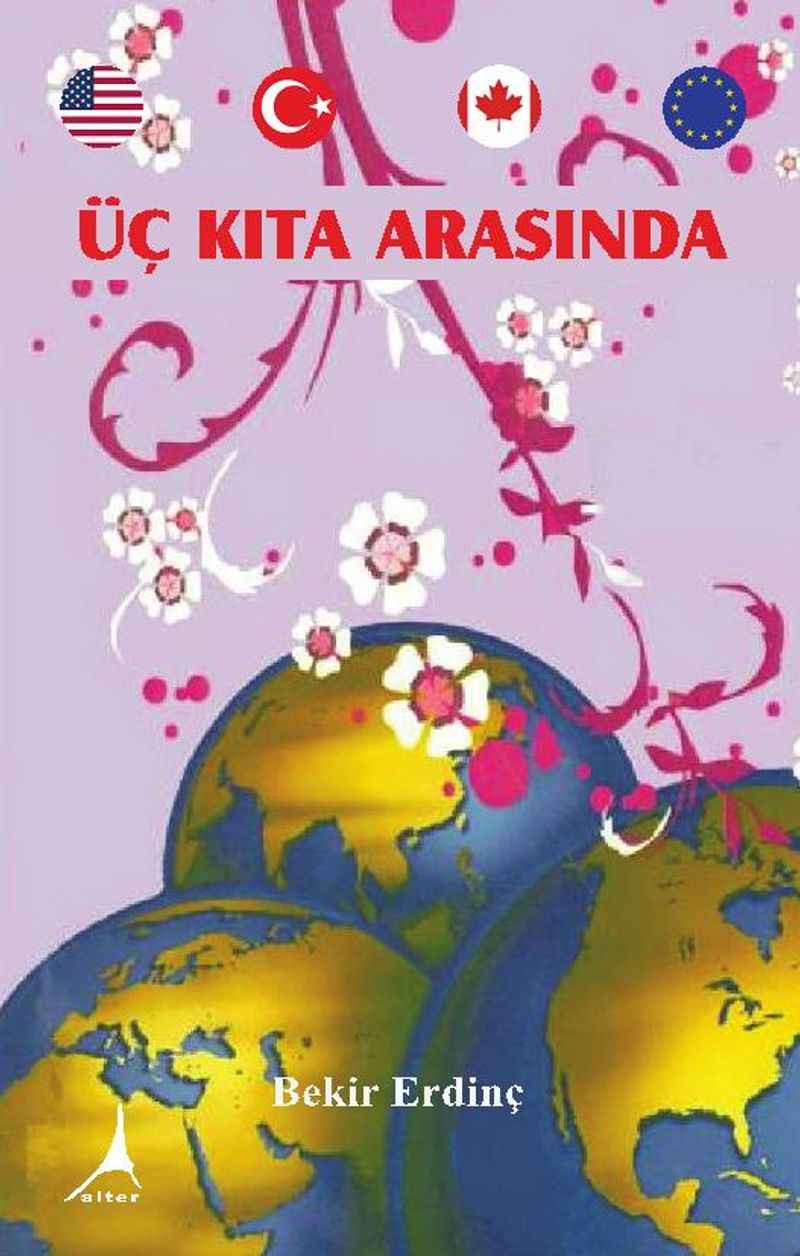 Üç Kıta Arasında kitap kapağı