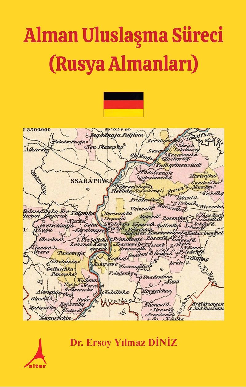 Alman Uluslaşma Süreci (Rusya Almanları) kitap kapağı
