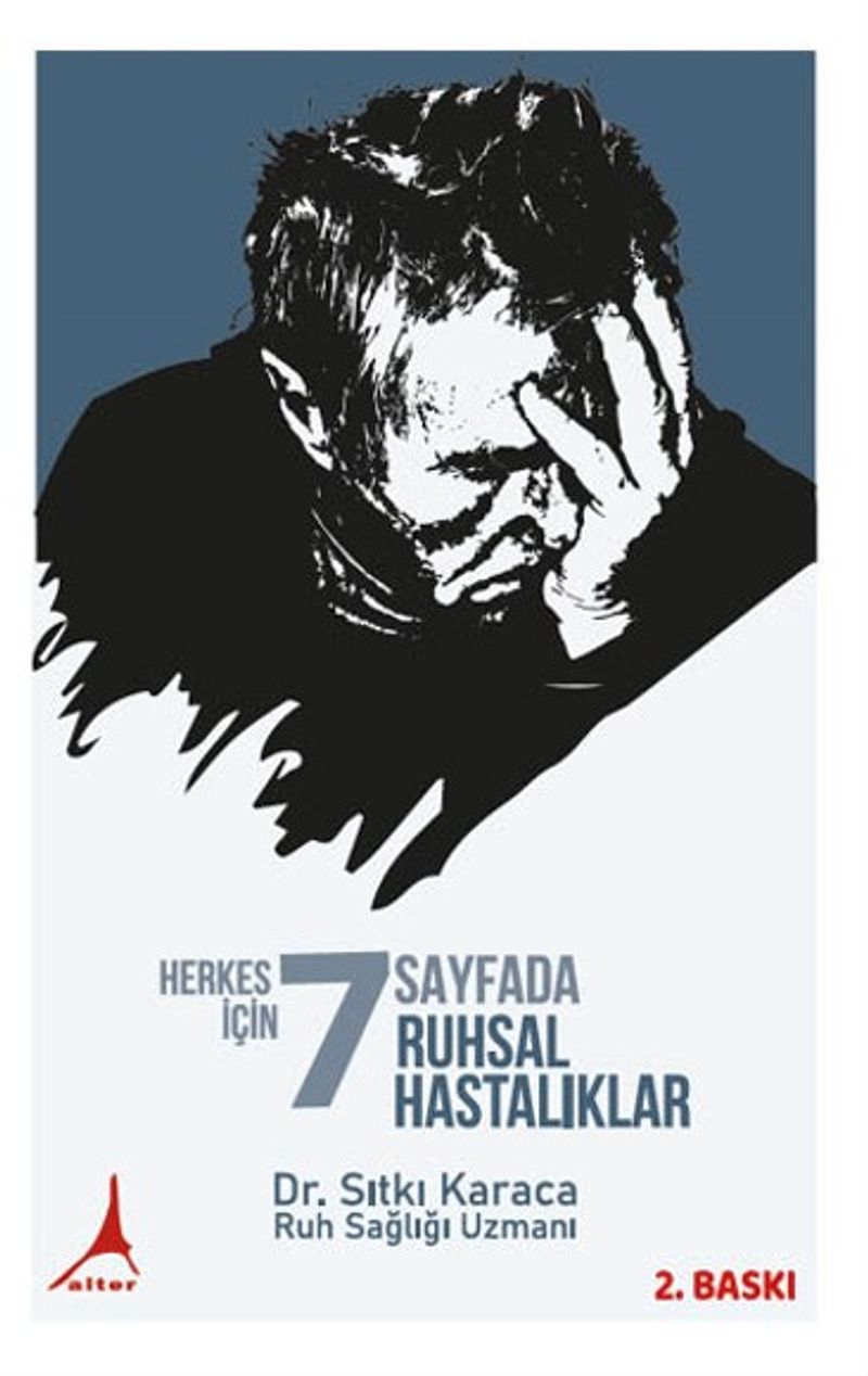 Herkes İçin 7 Sayfada Ruh Hastalıkları kitap kapağı