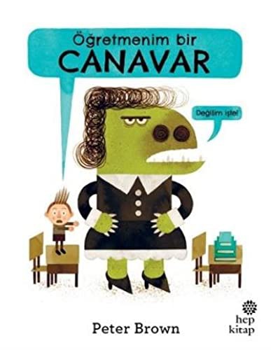 Öğretmenim Bir Canavar kitap kapağı