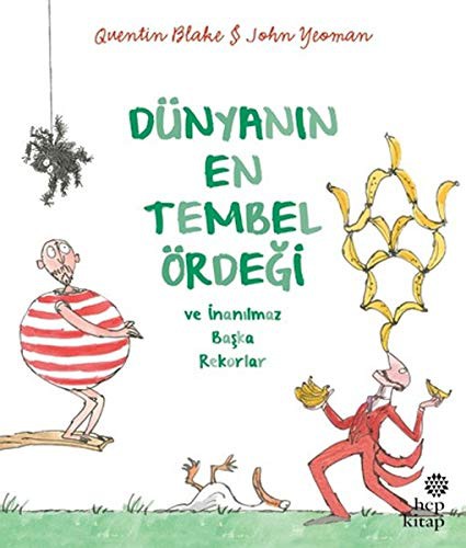 Dünyanın En Tembel Ördeği ve İnanılmaz Başka Rekorlar kitap kapağı