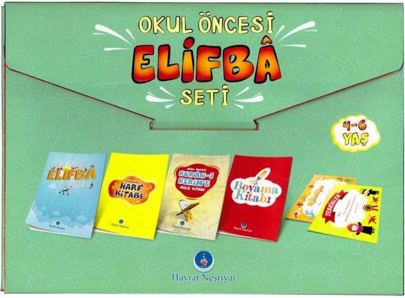 Okul Öncesi Elifba Seti kitap kapağı