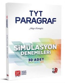 3D TYT Paragraf Simülasyon 30 lu Denemeleri kitap kapağı