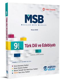 9. Sınıf Türk Dili ve Edebiyatı Modüler Soru Bankası kitap kapağı