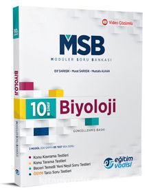 10. Sınıf Biyoloji Modüler Soru Bankası kitap kapağı