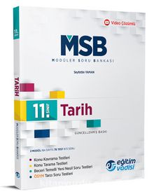 11. Sınıf Tarih Modüler Soru Bankası kitap kapağı