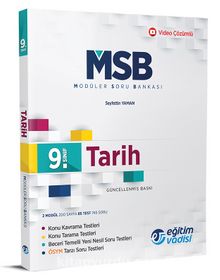 9. Sınıf Tarih Modüler Soru Bankası kitap kapağı
