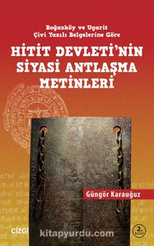 Hitit Devletinin Siyasi Antlaşma Metinleri kitap kapağı