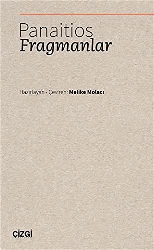 Panaitios - Fragmanlar kitap kapağı