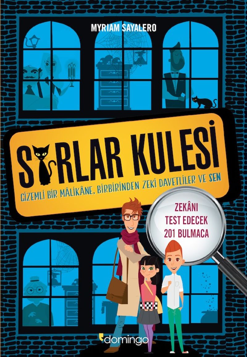 Sırlar Kulesi Zekanı Test Edecek 201 Bulmaca kitap kapağı