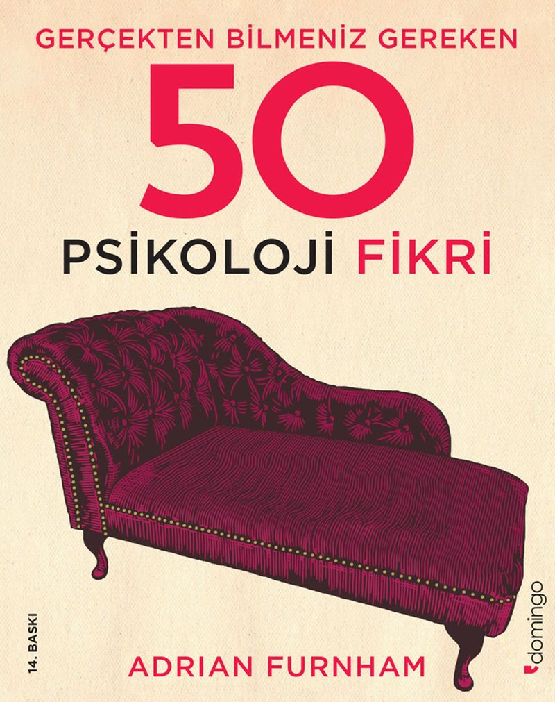 Gerçekten Bilmeniz Gereken 50 Psikoloji Fikri (Ciltli) kitap kapağı