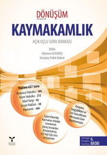 Dönüşüm Kaymakamlık  Açık Uçlu Soru Bankası kitap kapağı
