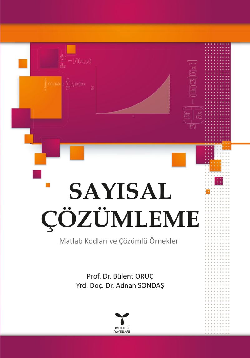 Sayısal Çözümleme Matlab Kodları Ve Çözümlü kitap kapağı