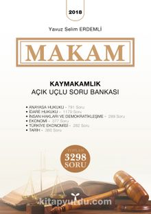 Makam Kaymakamlık Açık Uçlu Soru Bankası kitap kapağı