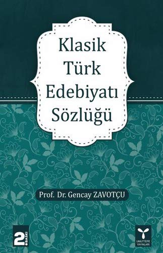 Klasik Türk Edebiyatı Sözlüğü kitap kapağı