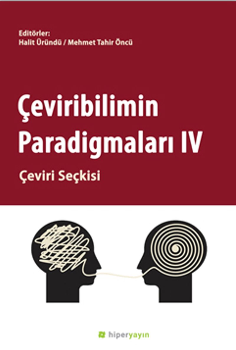 Çeviribilimin Paradigmaları IV Çeviri Seçkisi kitap kapağı