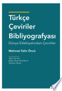 Türkçe Çeviriler Bibliyografyası Dünya Edebiyatından Çeviriler kitap kapağı