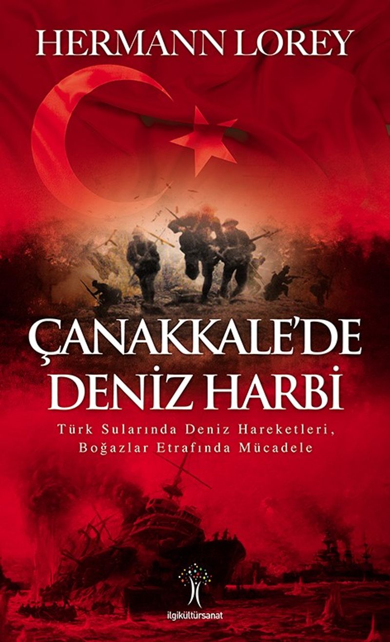 Çanakkale'de Deniz Harbi kitap kapağı