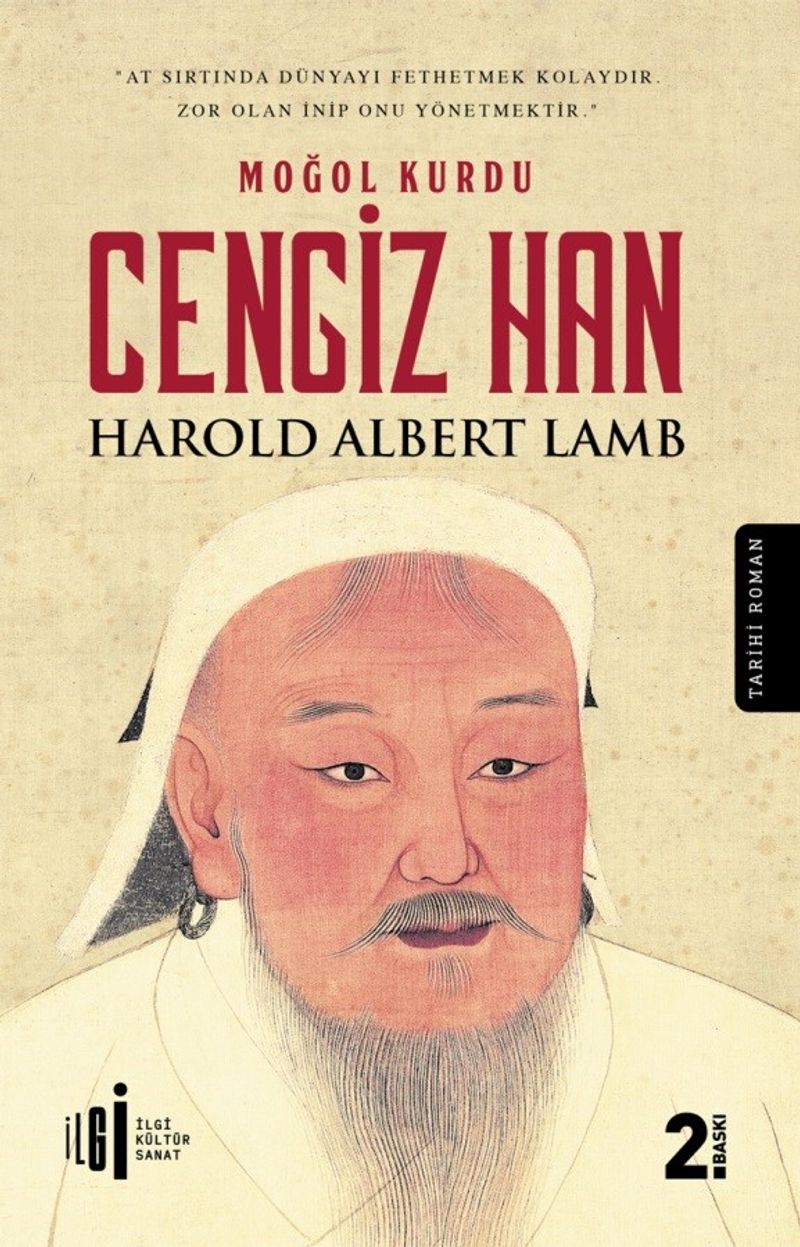 Moğol Kurdu Cengiz Han kitap kapağı