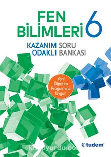 6. Sınıf Fen Bilimleri Kazanım Odaklı Soru Bankası kitap kapağı