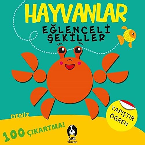 Deniz / Hayvanlar Eğlenceli Şekiller kitap kapağı
