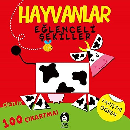 Çiftlik / Hayvanlar Eğlenceli Şekiller kitap kapağı