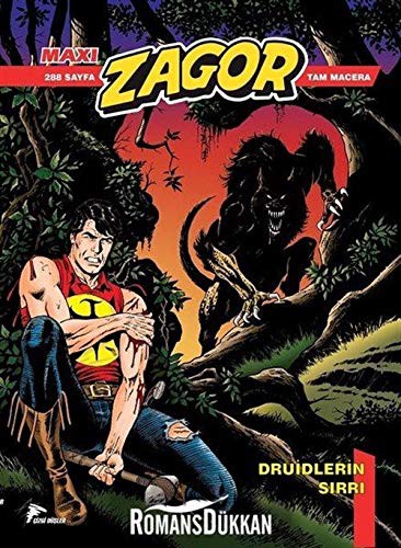 Zagor Maxi 18 / Druidlerin Sırrı kitap kapağı