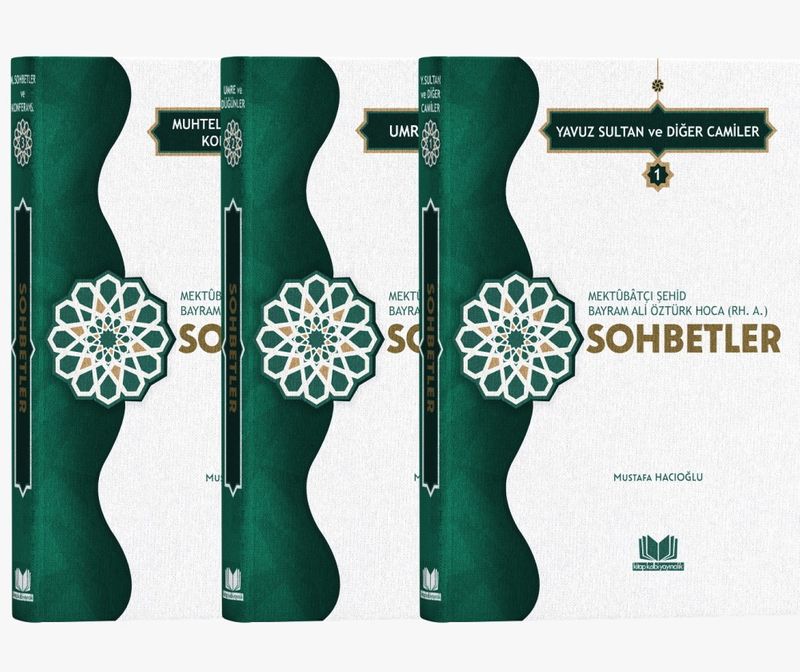Şehid Bayram Hoca Muhtelif Sohbetler (3 Cilt Takım) kitap kapağı