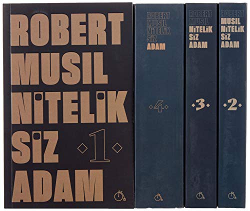 Niteliksiz Adam Seti (4 Kitap) kitap kapağı