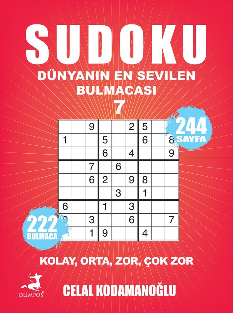 Kolay Orta Zor Çok Zor 7 kitap kapağı