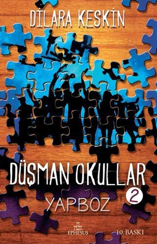 Düşman Okullar 2 (Karton Kapak) Yapboz kitap kapağı