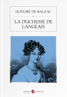 La Duchesse De Langeais kitap kapağı