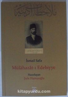 Mülahazat-ı Edebiyye kitap kapağı