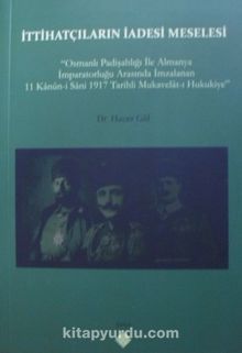 İttihatçıların İadesi Meselesi kitap kapağı