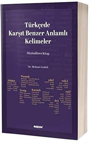 Türkçede Karşıt Benzer Anlamlı Kelimeler kitap kapağı