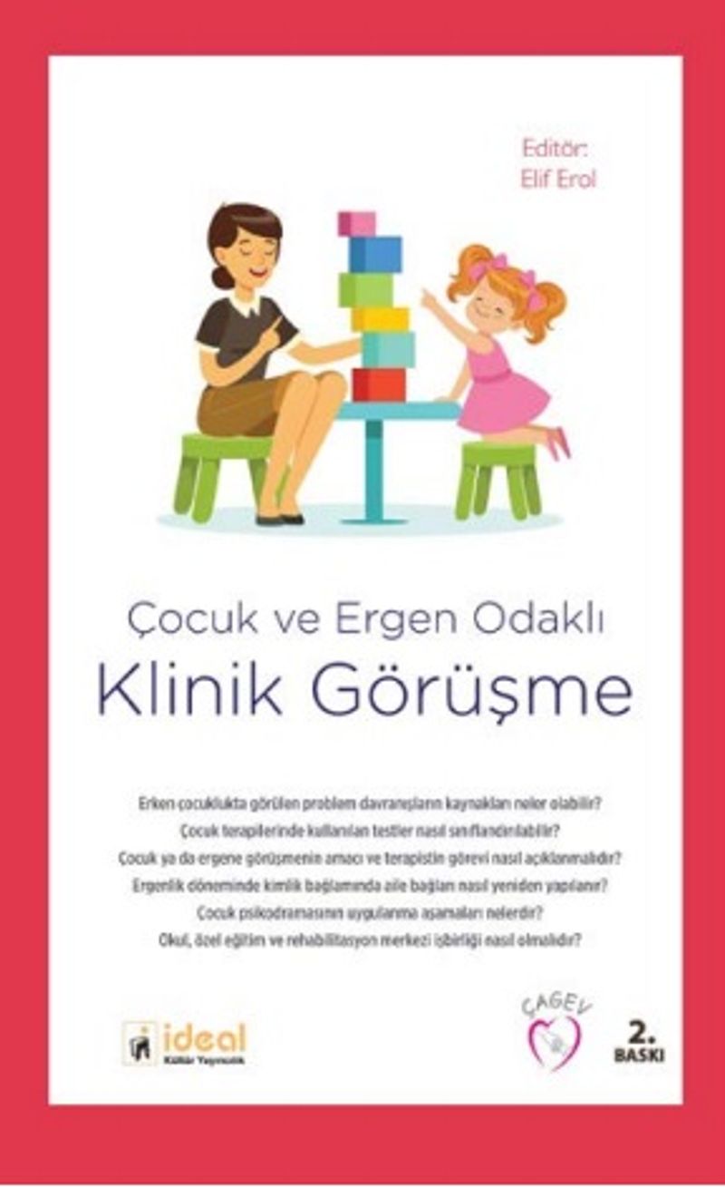 Çocuk ve Ergen Odaklı Klinik Görüşme kitap kapağı