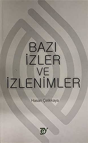 Bazı İzler ve İzlenimler kitap kapağı