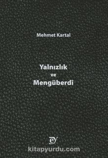 Yalnızlık ve Mengüberdi kitap kapağı