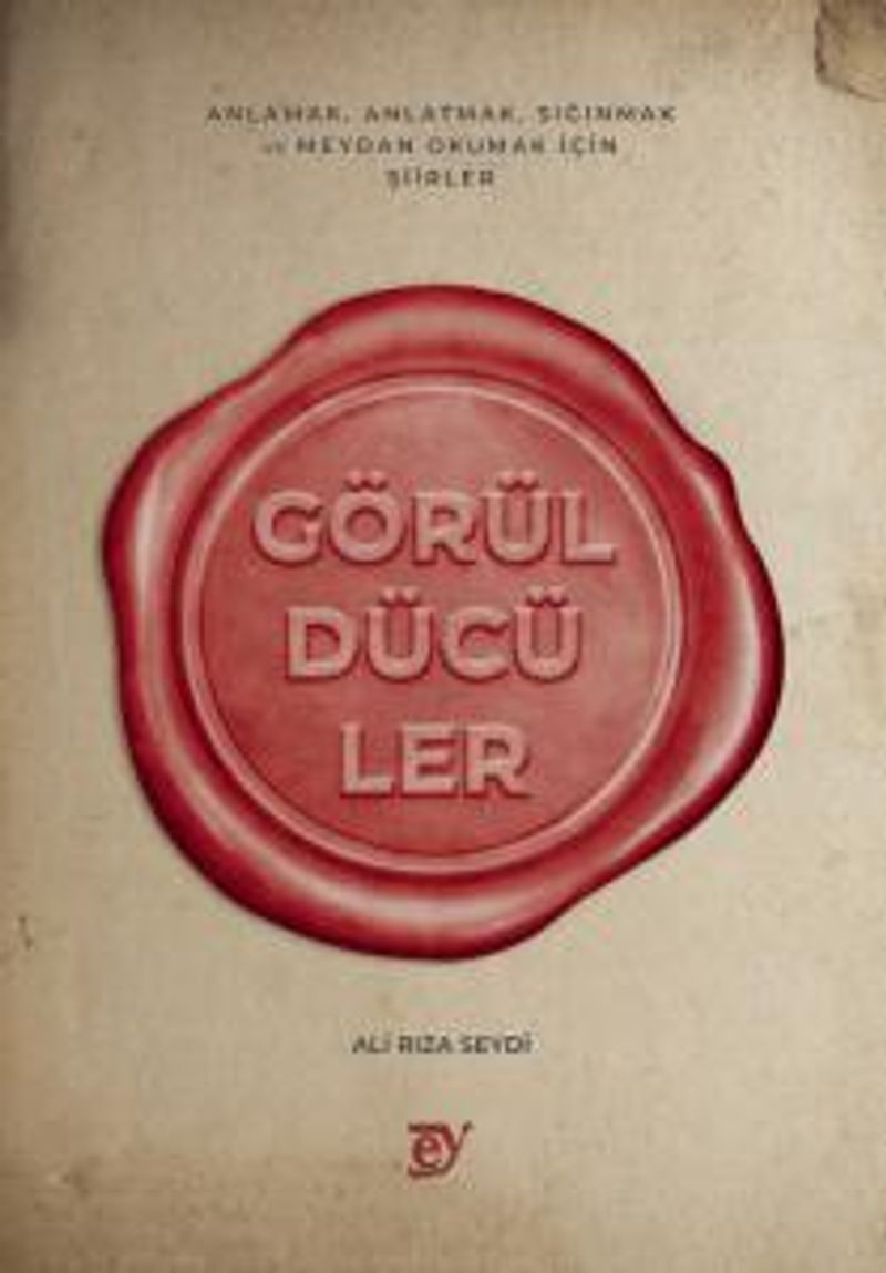 Görüldücüler Anlamak, Anlatmak, Sığınmak ve Meydan Okumak İçin Şiirler kitap kapağı